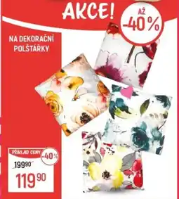 Globus Na dekorační polštářky nabídka