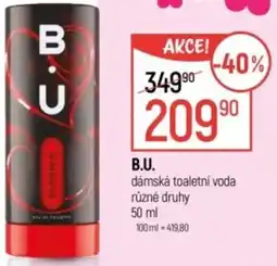 Globus B.U. dámská toaletní voda nabídka