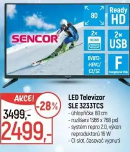 Globus SENCOR LED Televizor SLE 3233TCS nabídka