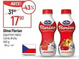 Globus Olma Florian jogurtový nápoj nabídka