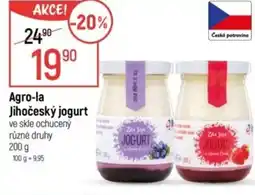 Globus Agro-la Jihočeský jogurt nabídka