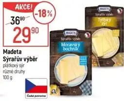 Globus Madeta Sýrařův výběr plátkový sýr nabídka
