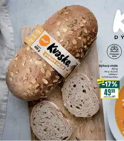 Billa Dýňový chléb nabídka