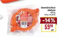 Billa Uzená kuřecí stehna nabídka