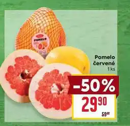 Billa Pomelo červené 1ks nabídka