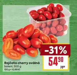 Billa Rajčata cherry oválná balení nabídka