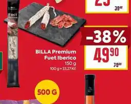 Billa BILLA Premium Fuet Iberico nabídka