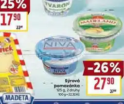 Billa Sýrová pomazánka nabídka