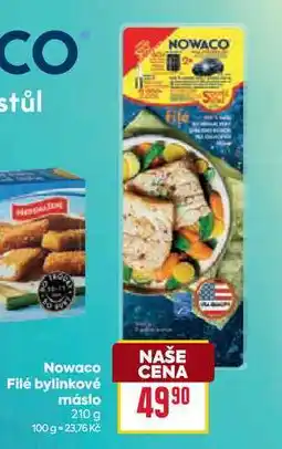 Billa Nowaco Filé bylinkové máslo nabídka