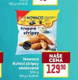 Billa Nowaco Kuřecí stripsy obalované nabídka
