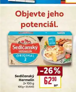 Billa Sedlčanský Hermelín 2× nabídka