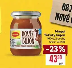 Billa Maggi Tekutý bujon nabídka