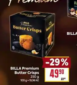 Billa BILLA Premium Butter Crisps nabídka