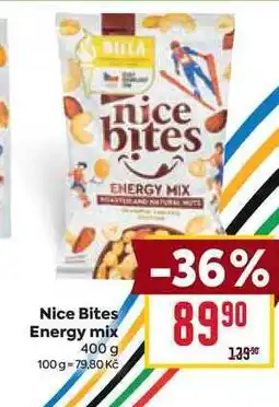 Billa Nice Bites Energy mix nabídka