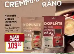 Billa Nescafé Classic Instantní Κάνα nabídka