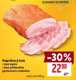 Billa Paprikový bok bez lepku bez přidaného glutamanu sodného cena za nabídka