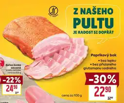 Billa Paprikový bok bez lepku bez přidaného glutamanu sodného nabídka