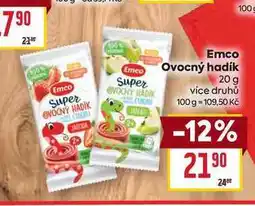 Billa Emco Ovocný hadík nabídka