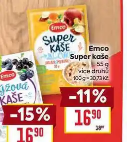 Billa Emco Super kaše nabídka