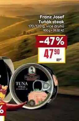 Billa Franz Josef Tuňák steak 170/120 g nabídka