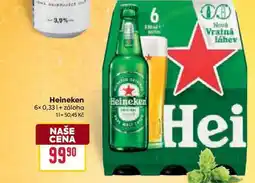 Billa Heineken nabídka