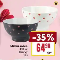 Billa Miska srdce nabídka
