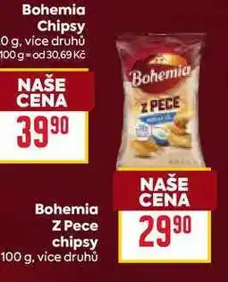 Billa Bohemia Z Pece chipsy nabídka