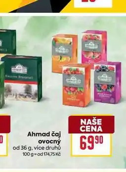 Billa Ahmad čaj ovocný od nabídka