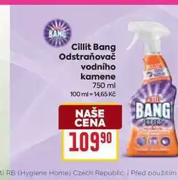 Billa Cillit Bang Odstraňovač vodního kamene nabídka