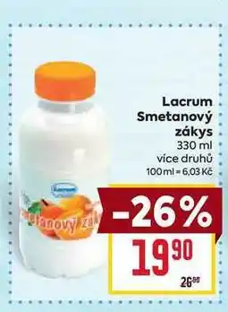 Billa Lacrum Smetanový zákys nabídka