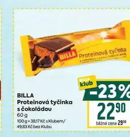 Billa BILLA Proteinová tyčinka s čokoládou nabídka