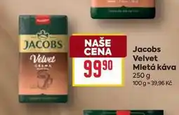 Billa Jacobs Velvet Mletá káva nabídka