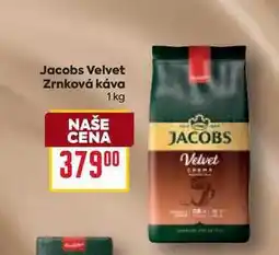 Billa Jacobs Velvet Zrnková káva nabídka