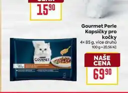 Billa Gourmet Perle Kapsičky pro kočky 4× nabídka