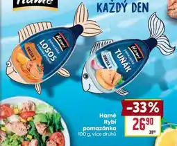 Billa Hamé Rybí pomazánka nabídka