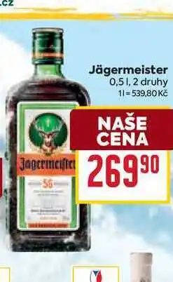 Billa Jägermeister nabídka