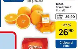 Tesco Tesco Pomeranče, 1 kg, síť nabídka