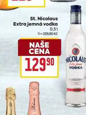 Billa St. Nicolaus Extra jemná vodka nabídka