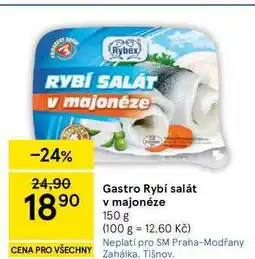 Tesco Gastro Rybí salát v majonéze nabídka
