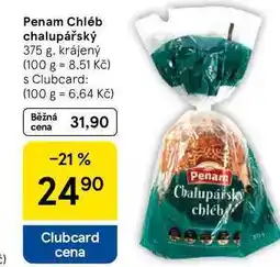 Tesco Penam Chléb chalupářský, 375 g. krájený nabídka