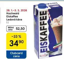Tesco Hochwald Eiskaffee Ledová káva nabídka