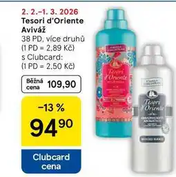 Tesco Tesori d'Oriente Aviváž, 38 PD, více druhů nabídka