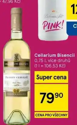 Tesco Cellarium Bisencii, 0.75 l, více druhů nabídka