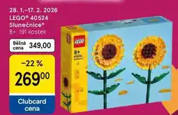 Tesco LEGO 40524 Slunečnice* 8+, 191 kostek nabídka