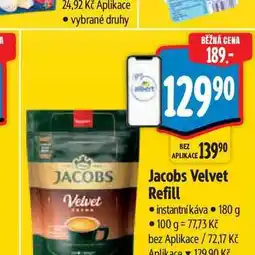 Albert Jacobs Velvet Refill nabídka