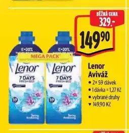 Albert Lenor Aviváž 2× 59 dávek nabídka
