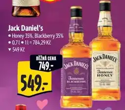 Albert Jack Daniel's Honey 35%, Blackberry 35% nabídka
