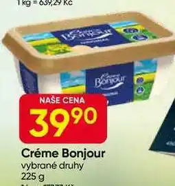 Hruška Créme Bonjour vybrané druhy nabídka