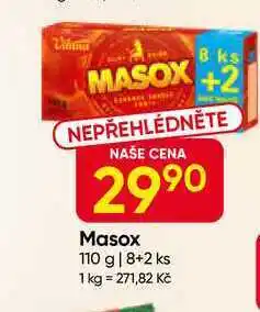 Hruška Masox 110 g, 8+2 ks nabídka