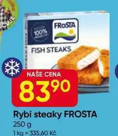 Hruška FROSTA Rybí steaky nabídka